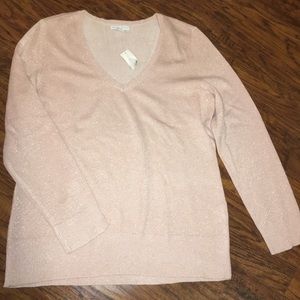 New York & Co pink sweater